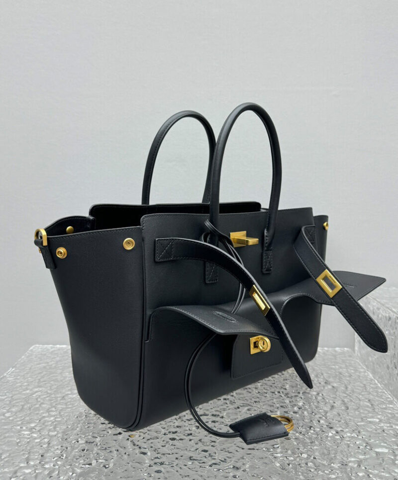 Balenciaga Bel Air Small Carry All Bag Black